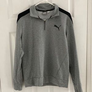 Puma Jacket Grey and Black